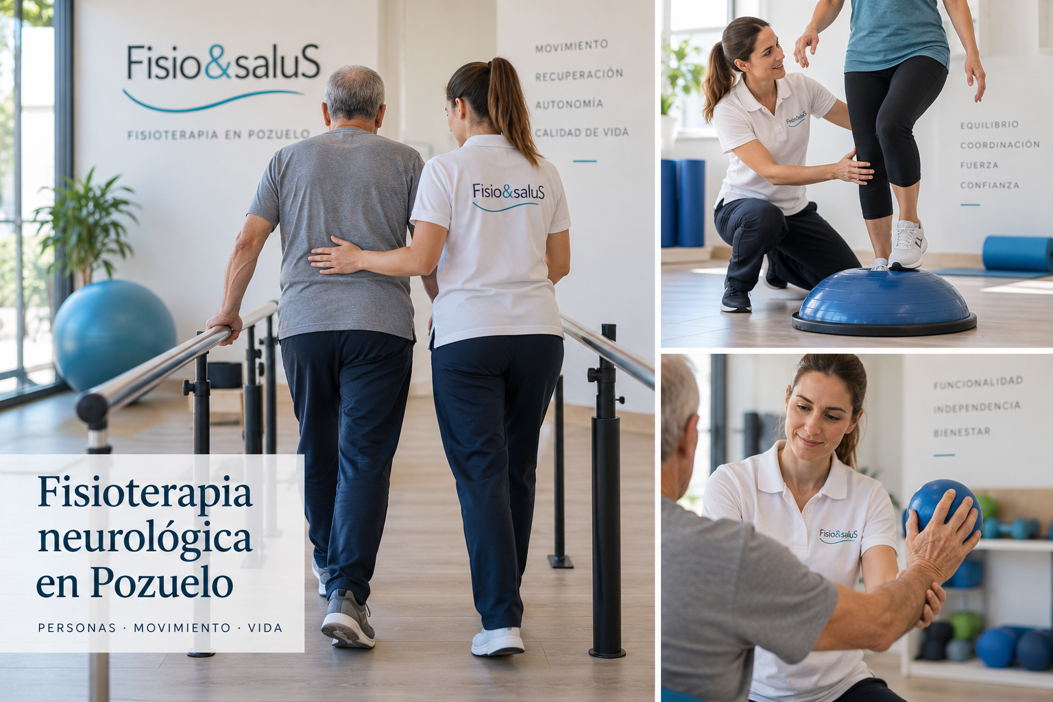 Fisioterapia neurológica en Pozuelo Fisio&Salus: qué es, beneficios y cómo puede ayudarte